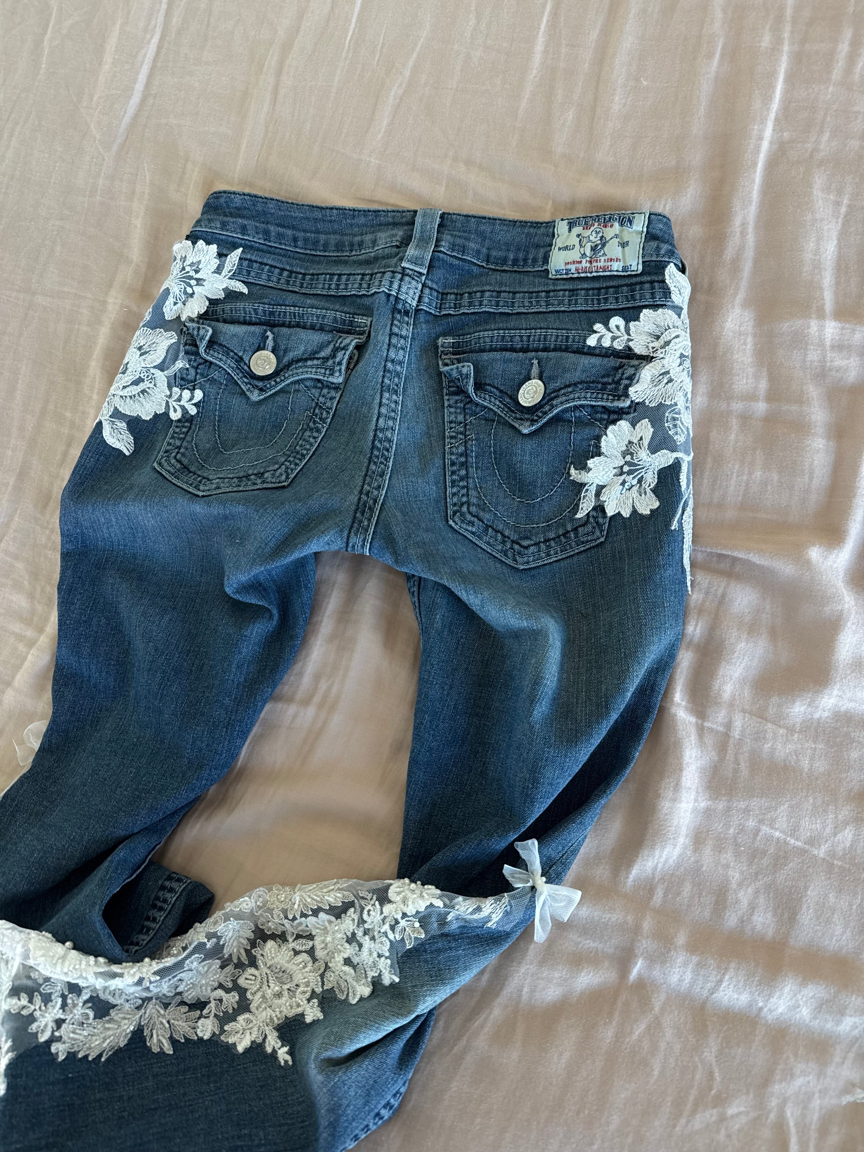 Handmade True Religion jeans