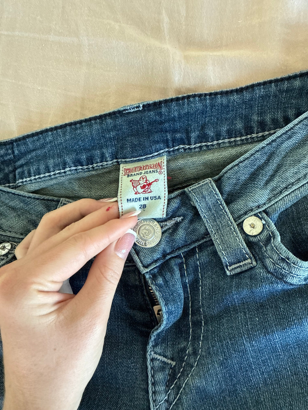 Handmade True Religion jeans