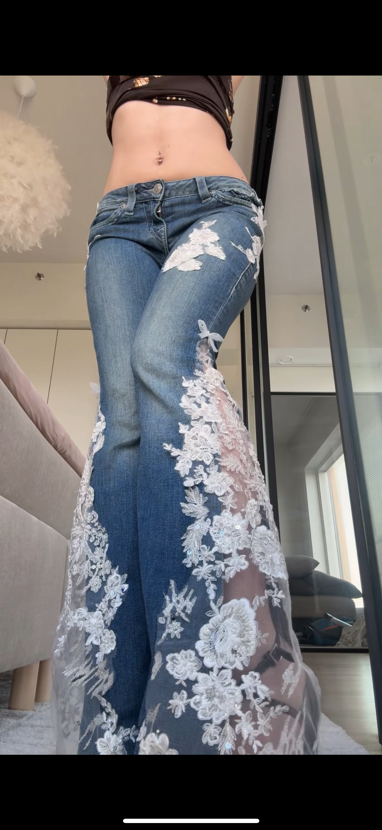 Handmade True Religion jeans